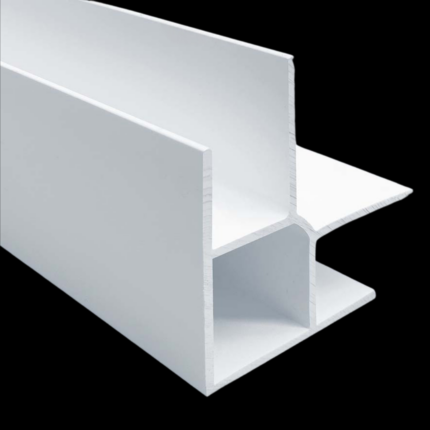 Perfil Exterior Aluminio Esquinero 270°  Fullmart Blanco PE2 2,5m
