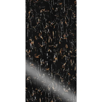Plancha De Formalita  Fullmart F20A  Negro Con Destellos 2,44 m x 1,22 m