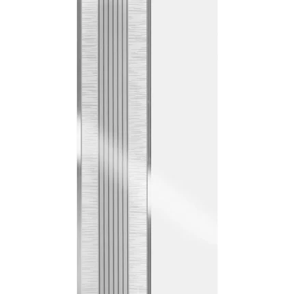 Revestimiento Interior Fullmart Blanco Franja Ploma R1C 2,4m x 25cm