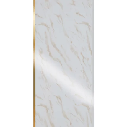 Revestimiento Interior Fullmart Blanco Amarillo Dorado R6 2,4m x 25 cm