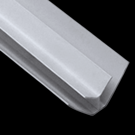 Perfil Interior PVC Fullmart J1 90° Blanco 4.75m