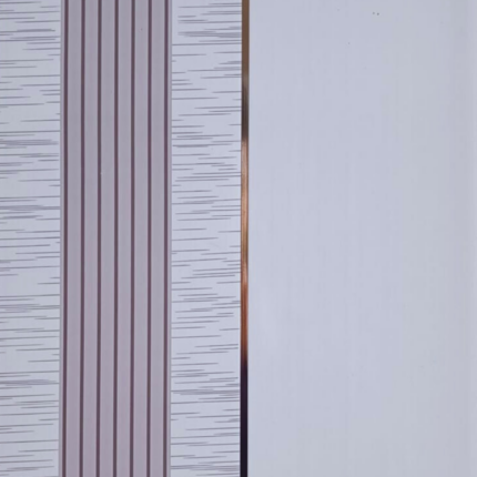 Revestimiento Interior Fullmart Blanco Franja Ploma R1C 4,75m x 25cm