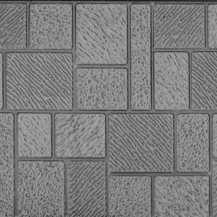 Revestimiento Exterior Fullmart Ladrillo Texturado Gris Oscuro E-L4 G New 3.8m
