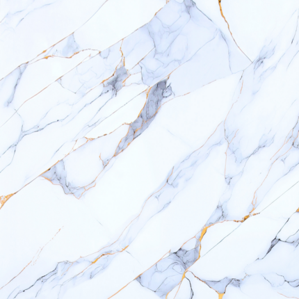 Plancha De Formalita Fullmart F6C Gold Blanco Grietas Doradas Finas 2,44 m x 1,22 m
